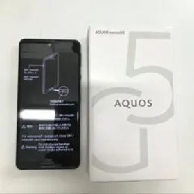 SHARP AQUOS SHG03ブラック sense5G SIMフリー