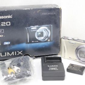 【返品保証】 【元箱付き】パナソニック Panasonic LUMIX DMC-TZ20 ゴールド 16x 付属品多数 コンパクトデジタルカメラ e5498