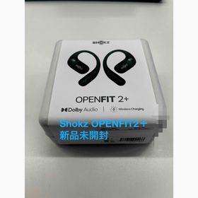 SHOKZ イヤホン OPENFIT 2+ BLACK(ヘッドフォン/イヤフォン)