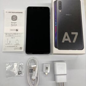 Samsung Galaxy A7 ブラック SIMフリー 美品