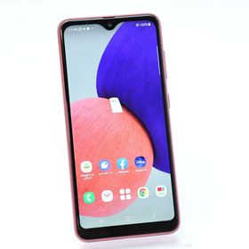 【電池良好】SIMフリー docomo Galaxy A22 5G SC-56B レッド
