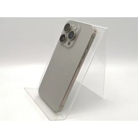 【中古】Apple 国内版 【SIMフリー】 iPhone 15 Pro 512GB ナチュラルチタニウム MTUK3J/A【池袋東口】保証期間1ヶ月【ランクC】