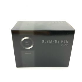 オリンパス(OLYMPUS)の【全額返金保証】【最速発送】OLYMPUS デジタル一眼 PEN E-P7 EZダブルズームキット [シルバー] 新品未開封 即納OK(ミラーレス一眼)
