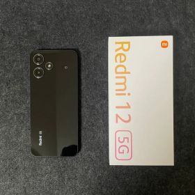 Xiaomi Redmi 12 5G ブラック 256GB 本体