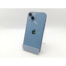 【中古】Apple 国内版 【SIMフリー】 iPhone 14 Plus 128GB ブルー MQ4H3J/A【新橋烏森通り】保証期間1ヶ月【ランクC】