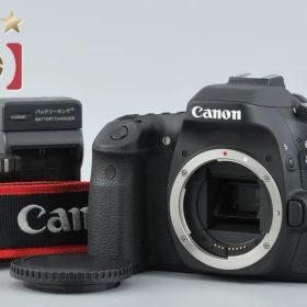 【中古】Canon キヤノン EOS 80D デジタル一眼レフカメラ シャッター回数僅少