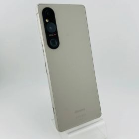 バッテリー良好 Xperia1Ⅴ SO-51D 256GB プラチナシルバー SIMフリー(simロック解除済) 白ロム 中古 本体 動作確認済 【最短送料無料】M-048