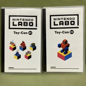Nintendo Labo Toy-Con 01と02のセット。段ボールなし。