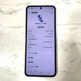 1【良品】【1週間保証】Samsung Galaxy Z Flip6 256GB ブルー SCG29