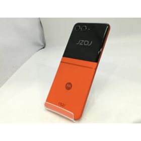 【中古】MOTOROLA 国内版 【SIMフリー】 motorola razr 50 スプリッツオレンジ 12GB 512GB PB230002JP【浜松駅前】保証期間1ヶ月【ランクB】