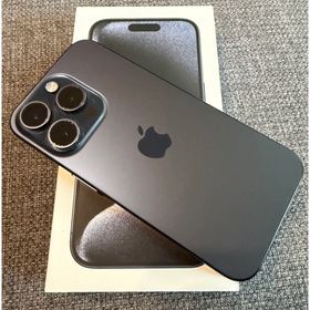 アップル(Apple)のiPhone 15 pro 1tb ブルーチタニウム blue titanium(スマートフォン本体)