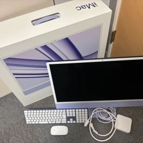「美品」iMac 24インチ M3 8GB 256GB MQRJ3J/A