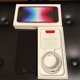 アップル(Apple)のApple iPhone SE (第3世代) PRODUCT(RED) (スマートフォン本体)