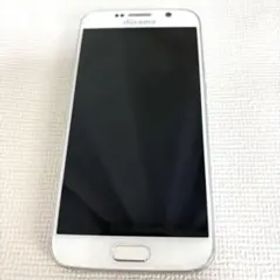 美品 docomo Galaxy S6 ホワイト 本体 ジャンク品