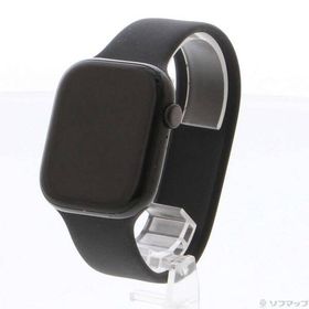 〔中古〕Apple(アップル) Apple Watch Series 10 GPS 46mm ジェットブラックアルミニウムケース ブラックソロループ〔348-ud〕