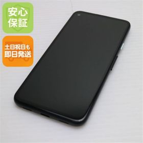 アンドロイド(ANDROID)の超美品 SoftBank Google Pixel 4a 128GB ジャストブラック M222(スマートフォン本体)