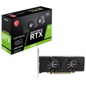 MSI エムエスアイ GeForce RTX 3050搭載 グラフィックボード GeForce RTX 3050 LP E 6G OC