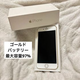 バッテリー最大容量97% iPhone6 ゴールド GOLD 16GB 箱付き