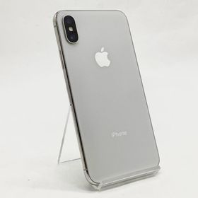 アップル(Apple)の【最速発送】Apple iPhone iPhone X 256GB シルバー Softbank【難有】(スマートフォン本体)