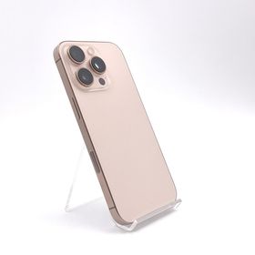 アップル(Apple)の【全額返金保証】【最速発送】Apple iPhone iPhone 16 Pro 256GB デザートチタニウム au SIMフリー 美品 動作確認済(スマートフォン本体)