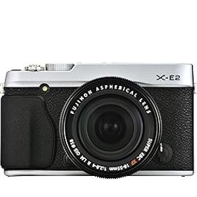 【中古】(非常に良い)FUJIFILM ミラーレス一眼 X-E2 ズームレンズキット シルバー F X-E2S/1855KIT