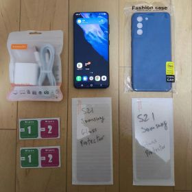 S21 SAMSUNG 5G SIMフリー1.256TB/16GB新品バッテリー