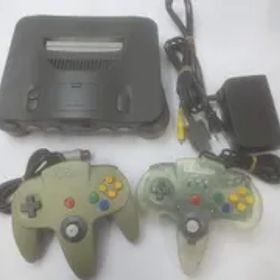 ゲーム NINTENDO 64 本体 NUS-001 動作品 周辺機器付き 中古品