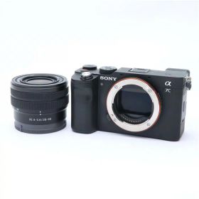 【中古】 《並品》 SONY α7C ズームレンズキット ILCE-7CL ブラック 【2群3群レンズ交換修理/前リング部品交換/各部点検済】 [ デジタルカメラ ]