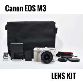 【美品】キヤノン Canon EOS M3 レンズキット★WIFi搭載★