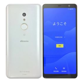 【中古】 FUJITSU arrows Be4 F-41A White ホワイト docomo SIMロック解除済 白ロム 本体
