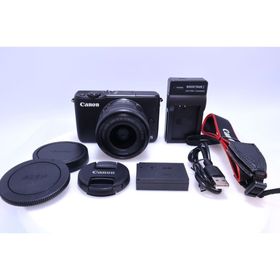 キヤノン(Canon)の【極美品】Canon EOS M10 レンズキット ミラーレス一眼カメラ(ミラーレス一眼)