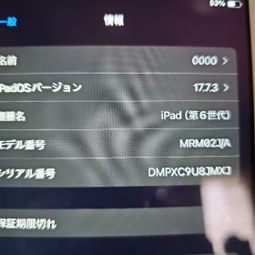 Apple iPad (第6世代) ゴールド