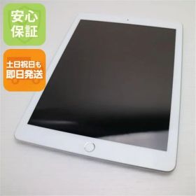 良品中古 SIMフリー iPad6 第6世代 Wi-Fi+Cellular セルラー 32GB シルバー タブレット 白ロム 中古 即日発送 Apple 土日祝発送OK 08000