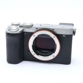 【中古】 《並品》 SONY α7C II ボディ ILCE-7CM2 S シルバー 【ファインダーカバー部品交換/各部点検済】 [ デジタルカメラ ]