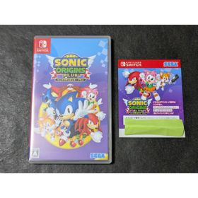 セガ(SEGA)のソニックオリジンズ・プラス Switch コード付き(家庭用ゲームソフト)