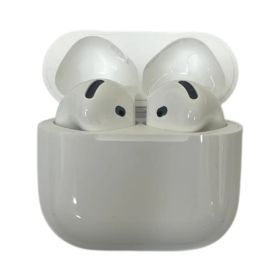 Apple (アップル) Air Pods4 エアポッズ ワイヤレスイヤホン MXP63J/A ホワイト 家電/045