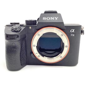 ソニー(SONY)の【全額返金保証】【最速発送】Sony デジタル一眼 α7 III ILCE-7M3 ボディ ブラック 美品 動作確認済(ミラーレス一眼)
