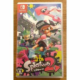 ニンテンドースイッチ(Nintendo Switch)のスプラトゥーン2(家庭用ゲームソフト)