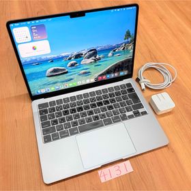 マック(Mac (Apple))の美品 MacBook air 13インチ 2022 M2 24GB 512GB(ノートPC)