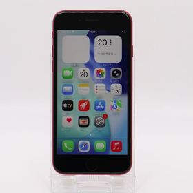 【トーカイモバイル】SIMフリー iPhone SE第 ２世代 128GB レッド BT76％