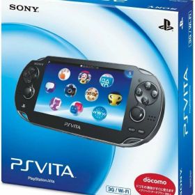 【整備済み品】 SONY ソニー PlayStation Vita プレイステーション ヴィータ 3G/Wi-Fiモデル クリスタル・ブラック 限定版 PCH-1100AB01 [video game]