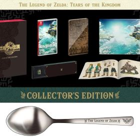 【オリジナル輸送箱で配送】ゼルダの伝説 ティアーズ オブ ザ キングダム Collector’s Edition -Switch 【Amazon.co.jp限定】ステンレスカトラリースプーン 同梱 [video game]