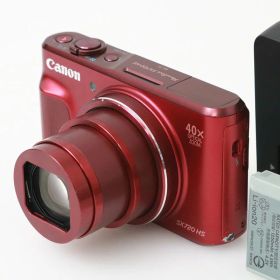 【中古】【お買い得品】キヤノン PowerShot SX720 HS [レッド] CA01-M5488-3U3A CANON キヤノン PowerShot 顔認識 手ブレ補正