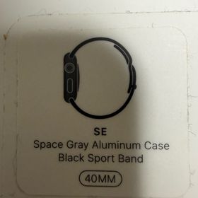 アップルウォッチ(Apple Watch)のAPPLE WATCH SE GPSモデル SGAL MKQ13J/A(腕時計(デジタル))