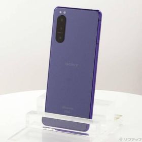 〔中古〕SONY(ソニー) Xperia 5 II 128GB パープル SO-52A docomoロック解除SIMフリー〔348-ud〕