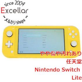 [bn:13] 任天堂 Nintendo Switch Lite(ニンテンドースイッチ ライト) HDH-S-YAZAA イエロー 液晶画面いたみ