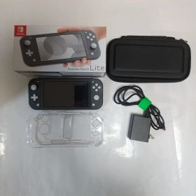 Nintendo Switch Lite グレー 本体＋純正充電器＋保護＋収納