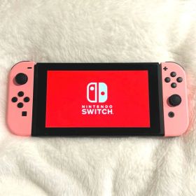 【美品】Nintendo Switch 本体＆ピンクJoy-Con セット