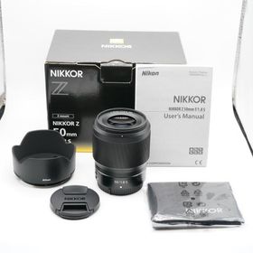 新品級 NIKON ニコン NIKKOR Z 50mm f/1.8 S あると嬉しい元箱・取説・純正フード付！