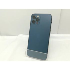 【中古】Apple docomo 【SIMロック解除済み】 iPhone 12 Pro 128GB パシフィックブルー MGM83J/A【川崎】保証期間1ヶ月【ランクC】
